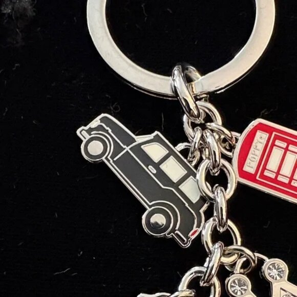 Coach "Poppy" Charm Keychain/ Bag Charms,  Like New - Picture 5 of 9
